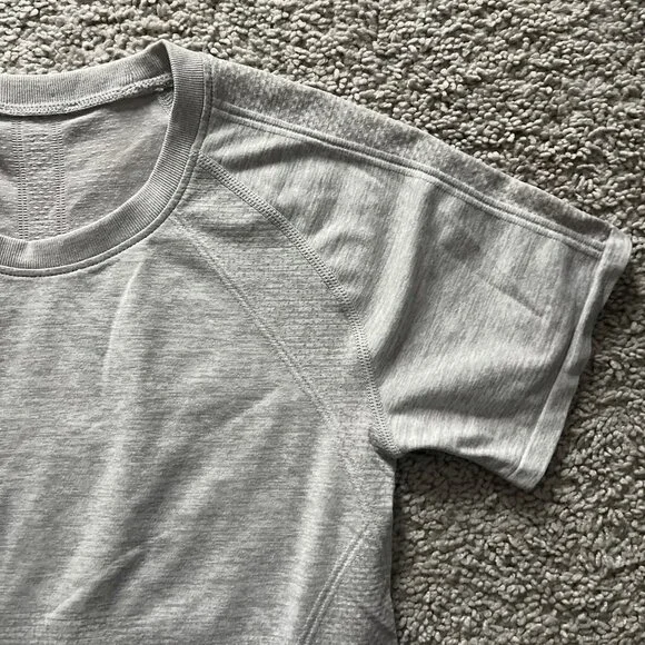 Ryka Gray Women's Fitted Athletic Workout T-Shirt - Picture 2 of 4